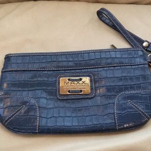 Maxx New York Leather Wristlet